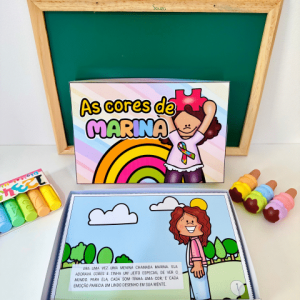 Livro na Caixa: As Cores de Marina