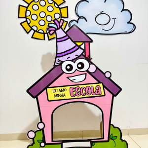 Moldura Gigante - Dia da Escola