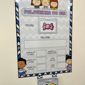 Palavrinha do Dia – Aprimorando a Alfabetização